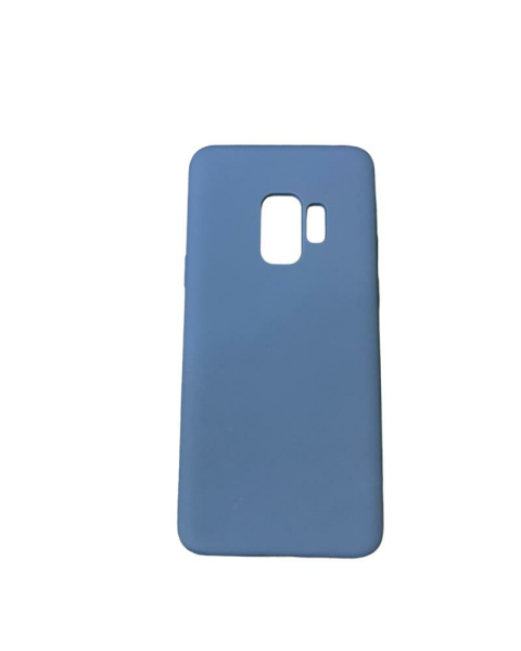 Galaxy S9 ile Uyumlu Cappy Silikon Kılıf Lacivert