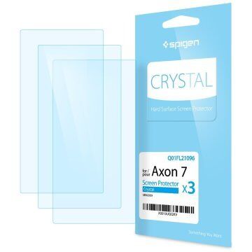 Spigen Axon 7 ile Uyumlu Ekran Filmi Crystal