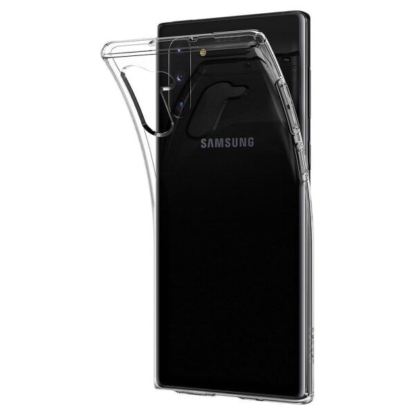 Spigen Galaxy Note 10 ile Uyumlu Kılıf Liquid Crystal Crystal Clear
