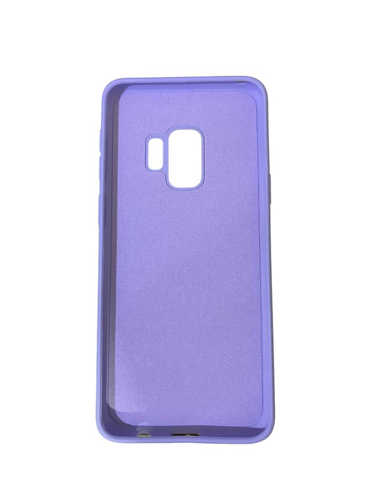 Galaxy S9 ile Uyumlu Cappy Silikon Kılıf Lila