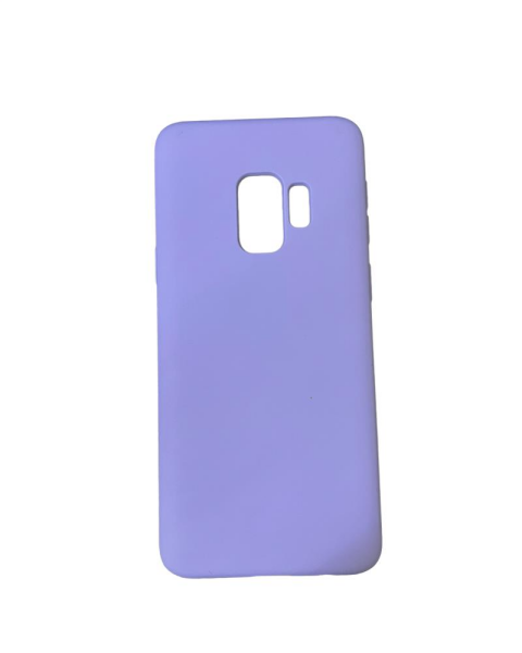 Galaxy S9 ile Uyumlu Cappy Silikon Kılıf Lila