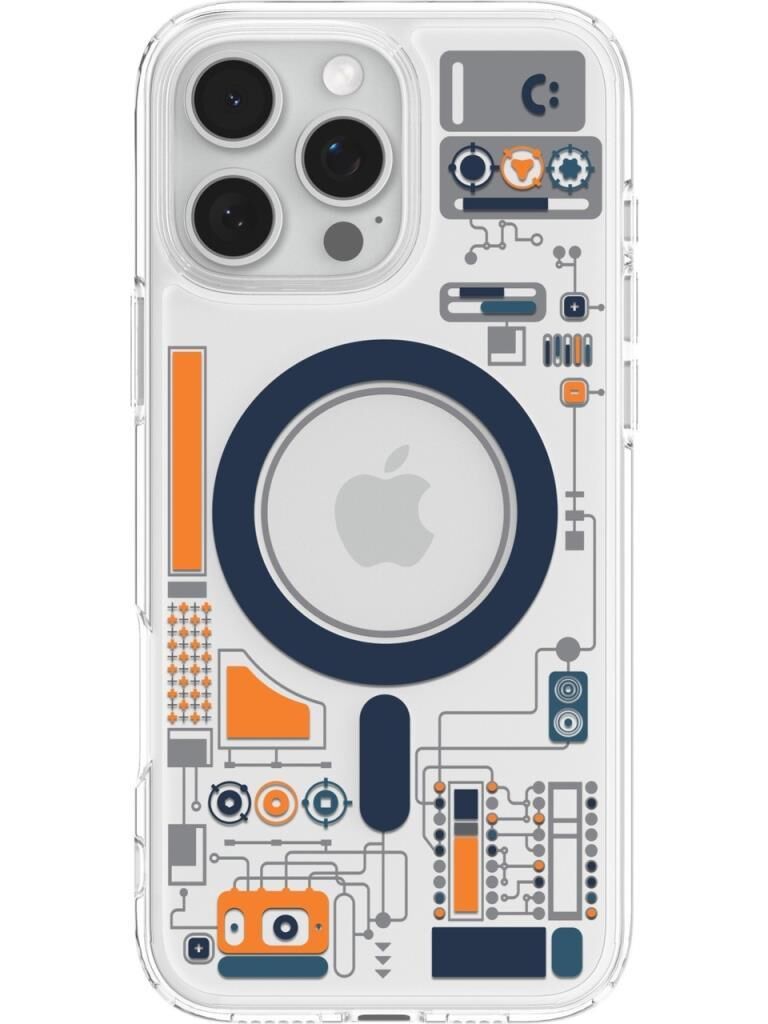 Spigen iPhone 16 Pro ile Uyumlu Kılıf Ultra Hybrid MagFit MagSafe Özellikli Analogue