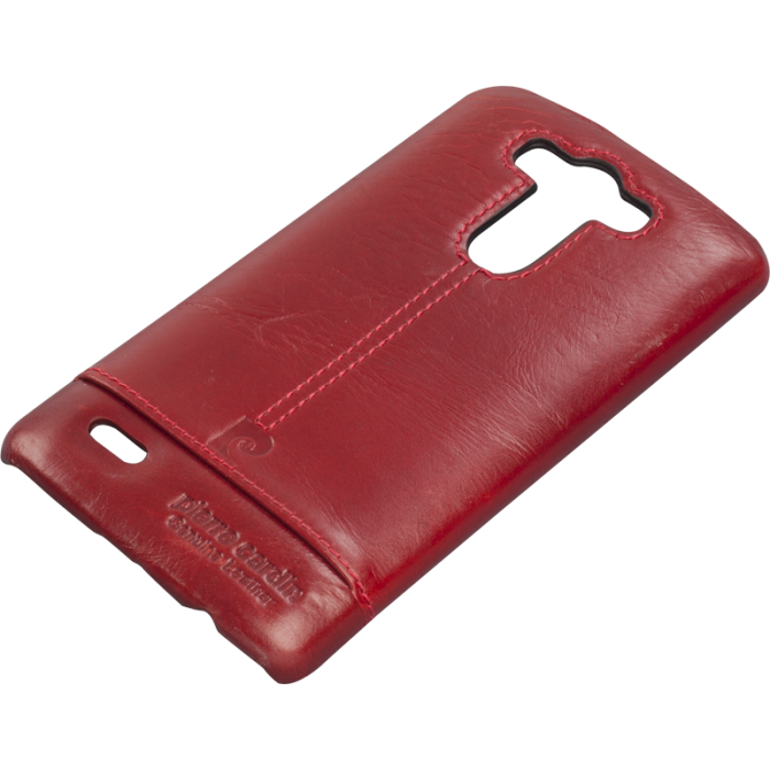 Pierre Cardin G3 ile Uyumlu Deri Arka Koruma Paneli Kırmızı PCL-P03