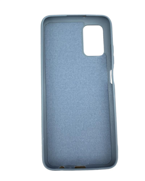 Galaxy A03s ile Uyumlu Cappy Silikon Kılıf Lacivert