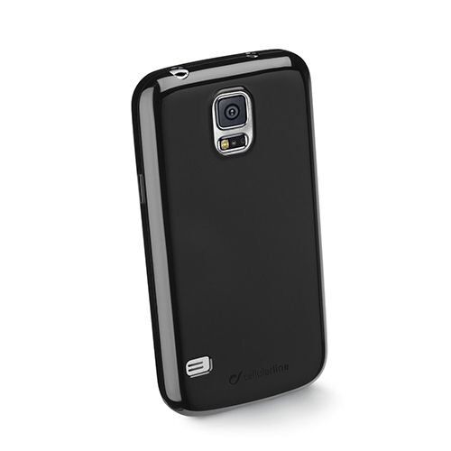 Cellular Line Galaxy S5 ile Uyumlu Shocking Silikon Kılıf Siyah SHCKGALS5BK