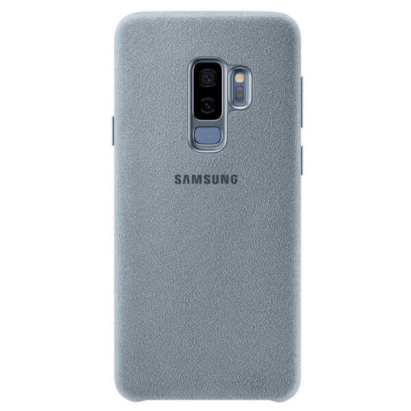 Galaxy S9 Plus ile Uyumlu Alcantara Kılıf Mint EF-XG965AMEGWW (Out)
