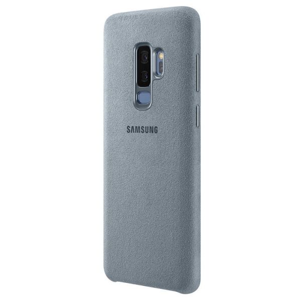 Galaxy S9 Plus ile Uyumlu Alcantara Kılıf Mint EF-XG965AMEGWW (Out)