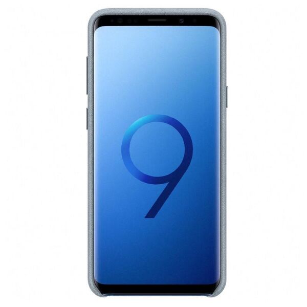 Galaxy S9 Plus ile Uyumlu Alcantara Kılıf Mint EF-XG965AMEGWW (Out)