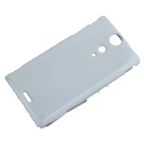 Xperia TX LT29i ile Uyumlu Deluxe Silikon Kılıf Beyaz