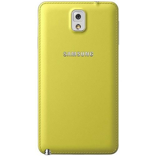 Galaxy Note 3 N9000 ile Uyumlu Arka Kapak Sarı ET-BN900S