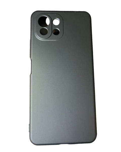 Mi 11 Lite ile Uyumlu Cappy Silikon Kılıf Siyah
