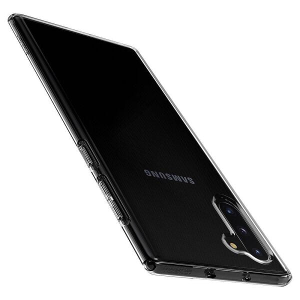 Spigen Galaxy Note 10 Plus ile Uyumlu Kılıf Liquid Crystal Crystal Clear