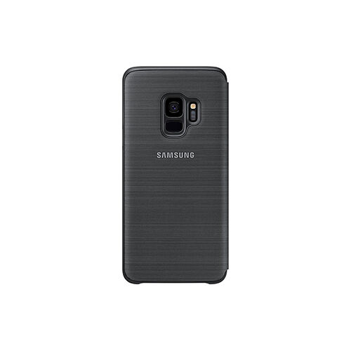 Galaxy S9 ile Uyumlu Led View Cover Kılıf Siyah EF-NG960PBEGWW (Out)