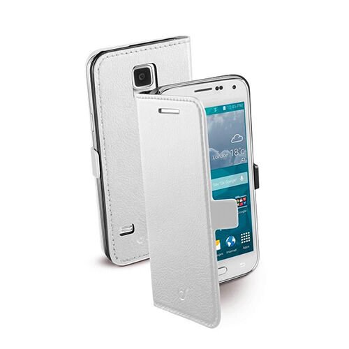 Cellular Line Galaxy S5 Mini ile Uyumlu Book Essential Kapaklı Kılıf Beyaz BOOKESSGALS5MINW (Out)