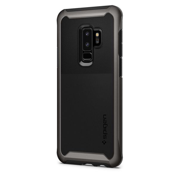 Spigen Galaxy S9 Plus ile Uyumlu Kılıf Neo Hybrid Urban Gunmetal
