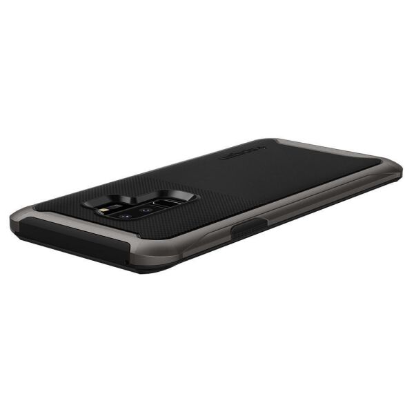 Spigen Galaxy S9 Plus ile Uyumlu Kılıf Neo Hybrid Urban Gunmetal