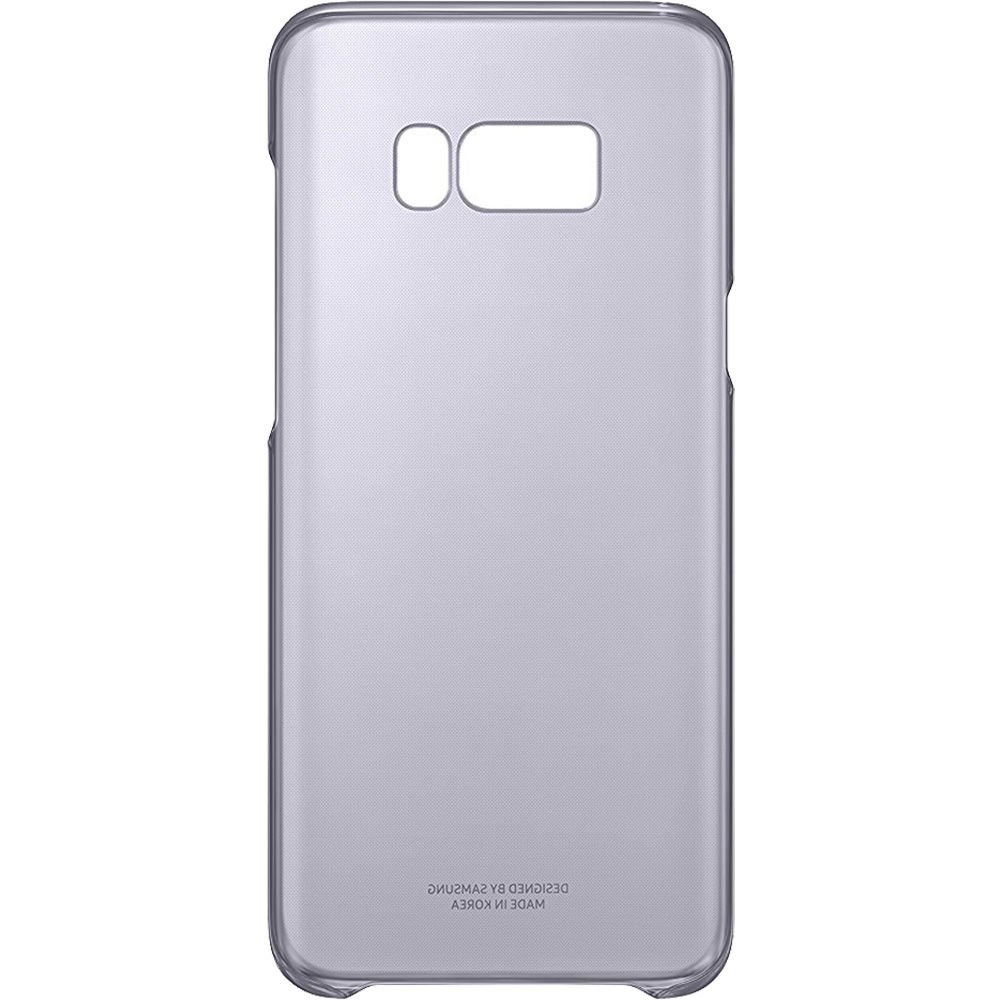 Galaxy S8 Plus ile Uyumlu Clear Cover Mor EF-QG955CVEGWW (Outlet)