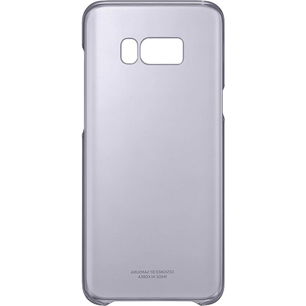 Galaxy S8 Plus ile Uyumlu Clear Cover Mor EF-QG955CVEGWW (Outlet)