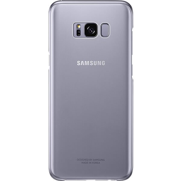 Galaxy S8 Plus ile Uyumlu Clear Cover Mor EF-QG955CVEGWW (Outlet)