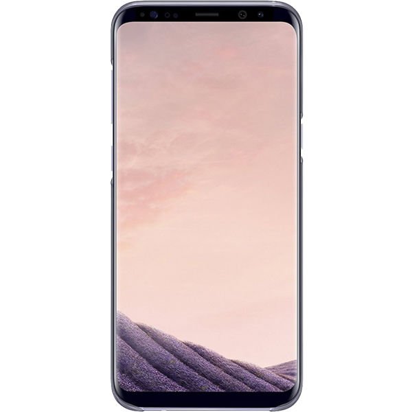 Galaxy S8 Plus ile Uyumlu Clear Cover Mor EF-QG955CVEGWW (Outlet)