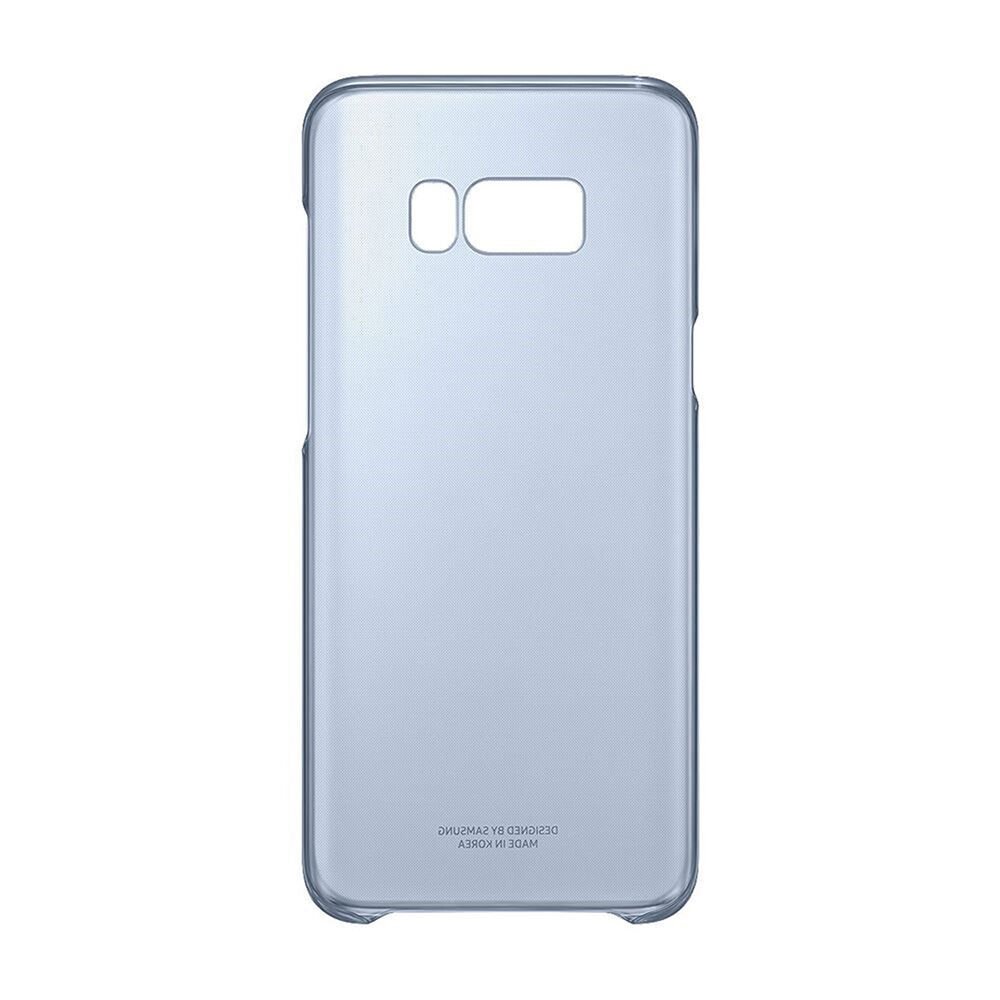 Galaxy S8 Plus ile Uyumlu Clear Cover Mavi EF-QG955CLEGWW