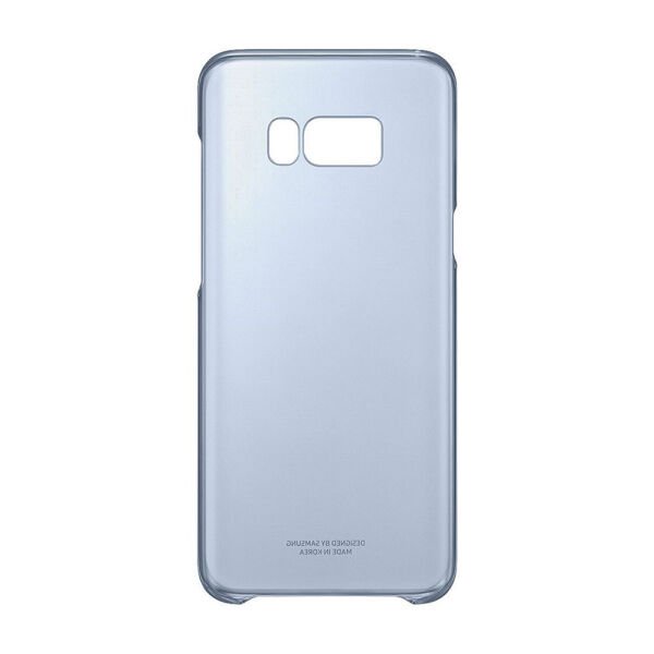 Galaxy S8 Plus ile Uyumlu Clear Cover Mavi EF-QG955CLEGWW