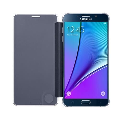 Galaxy Note5 ile Uyumlu Clear View Cover Fonksiyonel Kılıf Lacivert EF-ZN920CBEGWW