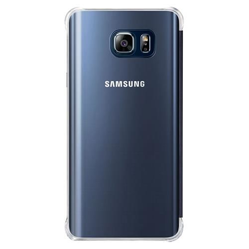 Galaxy Note5 ile Uyumlu Clear View Cover Fonksiyonel Kılıf Lacivert EF-ZN920CBEGWW