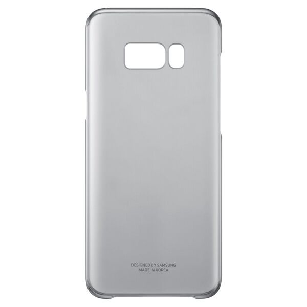 Galaxy S8 Plus ile Uyumlu Clear Cover Siyah EF-QG955CBEGWW (Out)