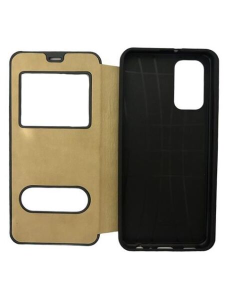 Jopus Galaxy A32 ile Uyumlu Premium Kapaklı Kılıf Mavi