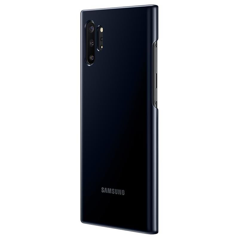 Galaxy Note 10+ ile Uyumlu LED Kılıf Siyah EF-KN975CBEGWW
