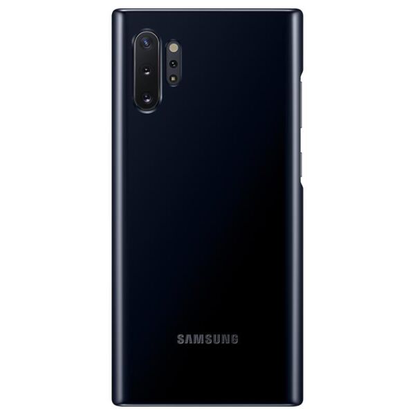 Galaxy Note 10+ ile Uyumlu LED Kılıf Siyah EF-KN975CBEGWW