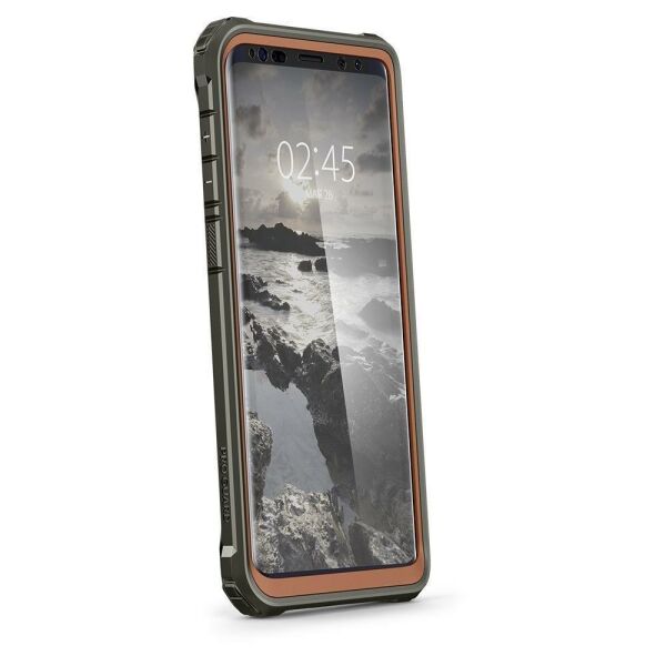 Spigen Galaxy S9 ile Uyumlu Kılıf Pro Guard Army Green
