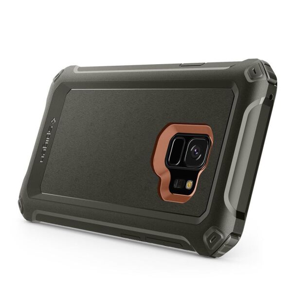 Spigen Galaxy S9 ile Uyumlu Kılıf Pro Guard Army Green
