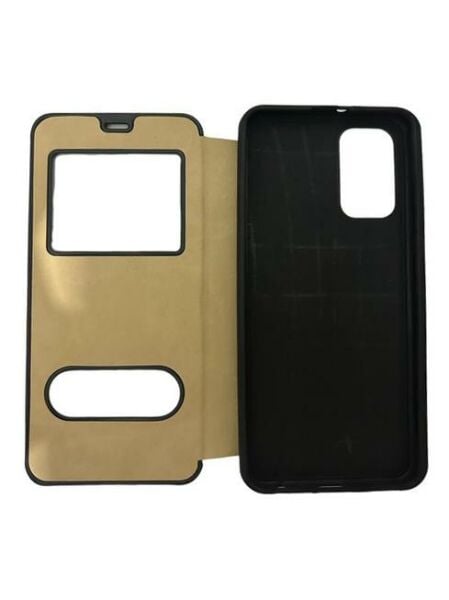 Jopus Galaxy A32 ile Uyumlu Premium Kapaklı Kılıf Kırmızı