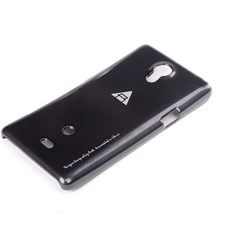 Xperia T LT30p ile Uyumlu Rock Slim Kauçuk Kılıf Siyah