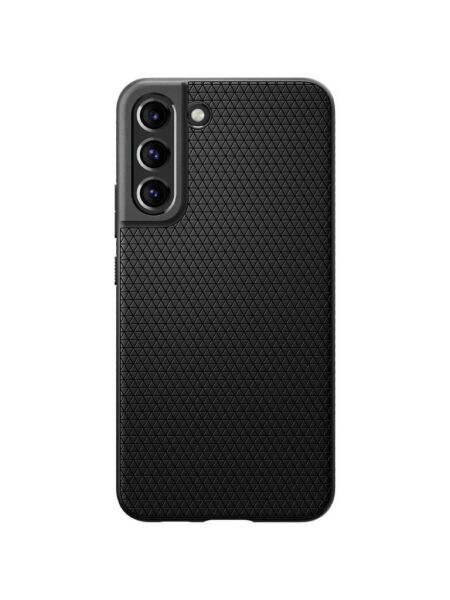 Spigen Galaxy S22 Plus 5G ile Uyumu Kılıf Liquid Air Matte Black