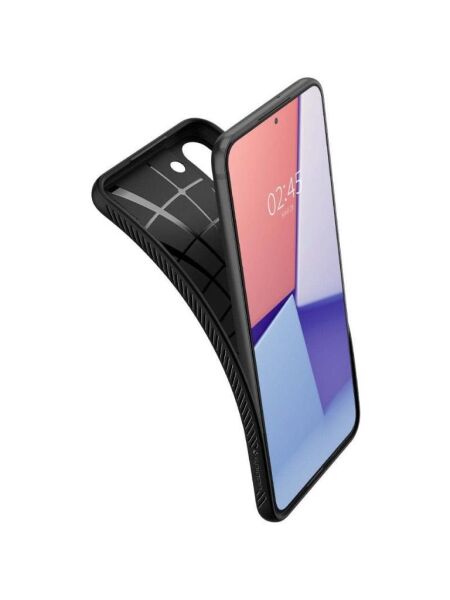 Spigen Galaxy S22 Plus 5G ile Uyumu Kılıf Liquid Air Matte Black