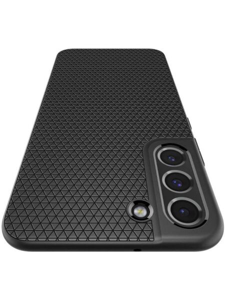 Spigen Galaxy S22 Plus 5G ile Uyumu Kılıf Liquid Air Matte Black