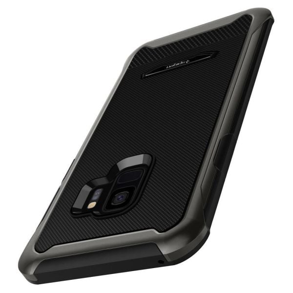 Spigen Galaxy S9 ile Uyumlu Kılıf Reventon Gunmetal