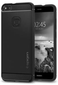 Spigen P10 Lite ile Uyumlu Kılıf Rugged Armor
