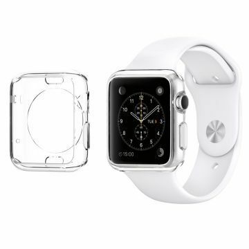 Spigen Apple Watch ile Uyumlu Kılıf Liquid Crystal 4 Tarafı Tam Koruma (38mm)