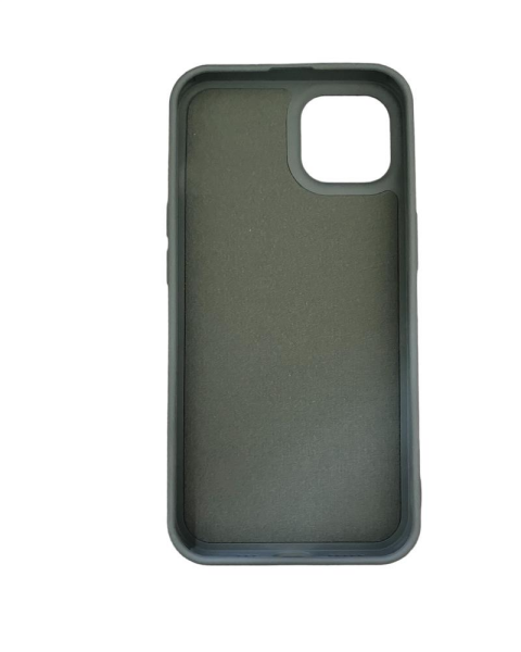 iPhone 13 ile Uyumlu Cappy Silikon Kılıf Yeşil