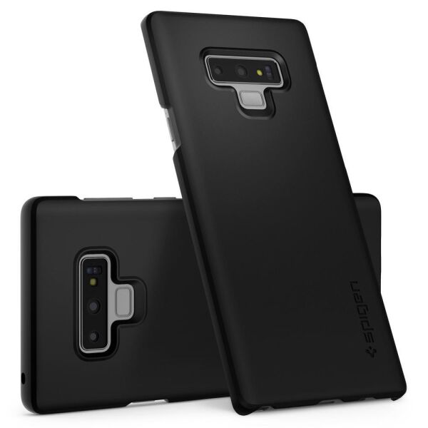 Spigen Galaxy Note 9 ile Uyumlu Kılıf Thin Fit Ultra İnce Black