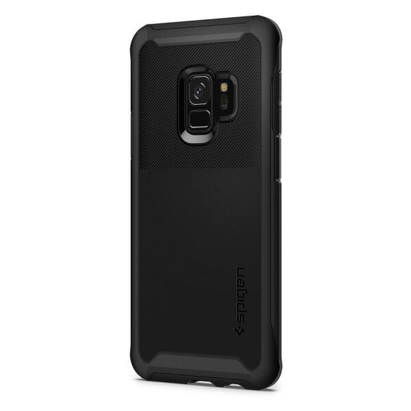 Spigen Galaxy S9 ile Uyumlu Kılıf Neo Hybrid Urban Midnight Black
