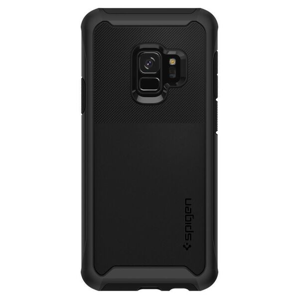 Spigen Galaxy S9 ile Uyumlu Kılıf Neo Hybrid Urban Midnight Black