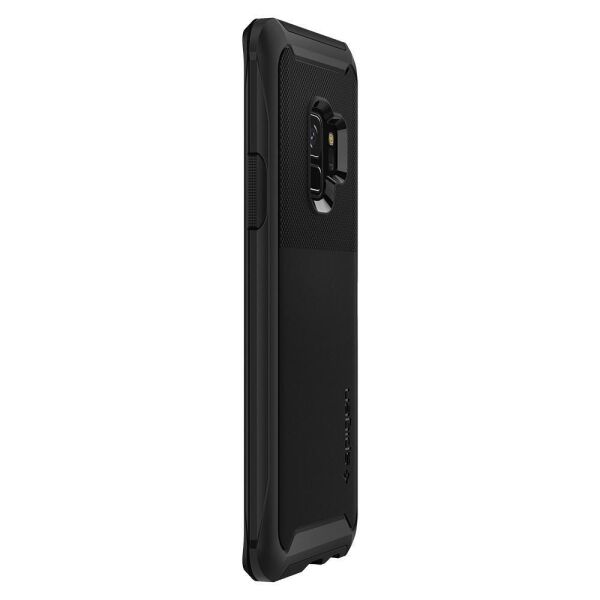 Spigen Galaxy S9 ile Uyumlu Kılıf Neo Hybrid Urban Midnight Black