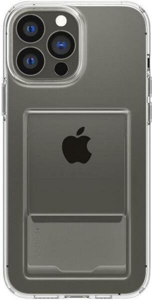 Spigen iPhone 13 Pro Max ile Uyumlu Kılıf Crystal Slot Crystal Clear