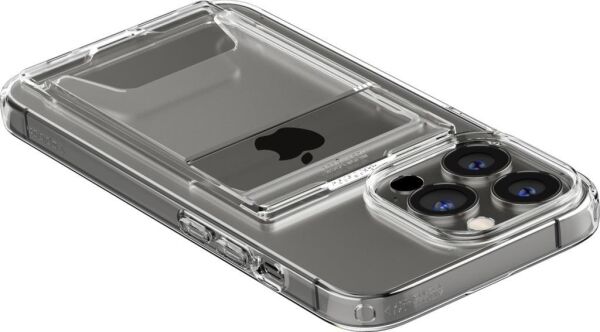 Spigen iPhone 13 Pro Max ile Uyumlu Kılıf Crystal Slot Dual Crystal Clear