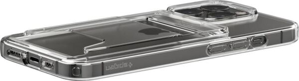 Spigen iPhone 13 Pro Max ile Uyumlu Kılıf Crystal Slot Dual Crystal Clear